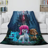 Load image into Gallery viewer, 200% Wolf Blanket Flannel Fleece Throw Room Decoration