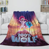 Load image into Gallery viewer, 200% Wolf Blanket Flannel Fleece Throw Room Decoration