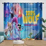 Load image into Gallery viewer, 200% Wolf Curtains Blackout Window Drapes Room Decoration