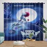 Load image into Gallery viewer, 200% Wolf Curtains Blackout Window Drapes Room Decoration