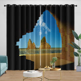 Load image into Gallery viewer, A Minecraft Movie Curtains Blackout Window Drapes Room Decoration