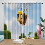 Load image into Gallery viewer, A Minecraft Movie Curtains Blackout Window Drapes Room Decoration