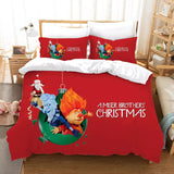 Charger l&#39;image dans la visionneuse de la galerie, A Miser Brothers Christmas Bedding Set Quilt Cover Without Filler