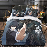 Charger l&#39;image dans la visionneuse de la galerie, Ajin Demi-Human Bedding Set Pattern Quilt Cover Without Filler