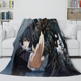 Load image into Gallery viewer, Ajin Demi-Human Blanket Flannel Fleece Throw Room Decoration