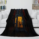 Charger l&#39;image dans la visionneuse de la galerie, Alien Earth Blanket Pattern Flannel Throw Room Decoration