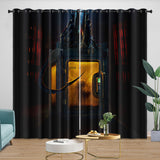 Charger l'image dans la visionneuse de la galerie, Alien Earth Curtains Pattern Blackout Window Drapes