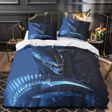 Charger l&#39;image dans la visionneuse de la galerie, Alien Romulus Bedding Set Pattern Quilt Cover Without Filler