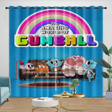 Charger l&#39;image dans la visionneuse de la galerie, Amazing World of Gumball Curtains Movie Blackout Window Drapes