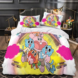 Charger l&#39;image dans la visionneuse de la galerie, Amazing World of Gumball Duvet Cover Bedding Set Without Filler