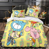 Charger l&#39;image dans la visionneuse de la galerie, Amazing World of Gumball Duvet Cover Bedding Set Without Filler