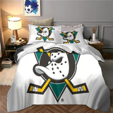 Charger l&#39;image dans la visionneuse de la galerie, Anaheim Ducks Bedding Set Pattren Quilt Duvet Cover Without Filler