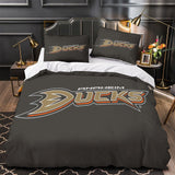 Charger l&#39;image dans la visionneuse de la galerie, Anaheim Ducks Bedding Set Pattren Quilt Duvet Cover Without Filler