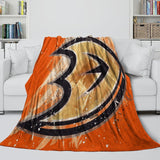 Charger l&#39;image dans la visionneuse de la galerie, Anaheim Ducks Blanket Flannel Throw Kids Room Decoration