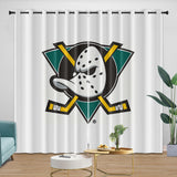 Load image into Gallery viewer, Anaheim Ducks Curtains Pattern Blackout Window Drapes Room Decoration