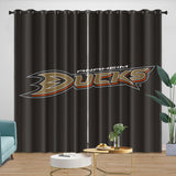 Load image into Gallery viewer, Anaheim Ducks Curtains Pattern Blackout Window Drapes Room Decoration