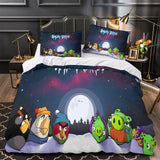 Charger l&#39;image dans la visionneuse de la galerie, Angry Birds Bedding Set Pattern Quilt Cover Without Filler