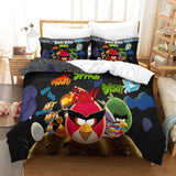 Charger l&#39;image dans la visionneuse de la galerie, Angry Birds Bedding Set Pattern Quilt Cover Without Filler