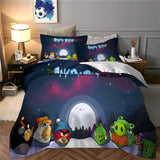 Charger l&#39;image dans la visionneuse de la galerie, Angry Birds Bedding Set Pattern Quilt Cover Without Filler