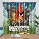 Load image into Gallery viewer, Angry Birds Curtains Blackout Window Drapes Room Decoration