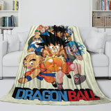 Load image into Gallery viewer, Anime Dragon Ball Blanket Flannel Fleece Throw Room Decoration