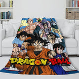 Load image into Gallery viewer, Anime Dragon Ball Blanket Flannel Fleece Throw Room Decoration