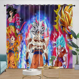 Load image into Gallery viewer, Anime Dragon Ball Curtains Kids Blackout Window Drapes