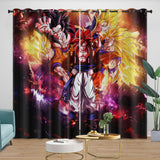 Load image into Gallery viewer, Anime Dragon Ball Curtains Pattern Kids Blackout Window Drapes