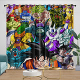 Load image into Gallery viewer, Anime Dragon Ball Curtains Pattern Kids Blackout Window Drapes