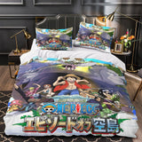 Charger l&#39;image dans la visionneuse de la galerie, Anime One Piece Bedding Set Kids Duvet Cover Without Filler