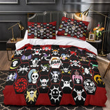 Charger l&#39;image dans la visionneuse de la galerie, Anime One Piece Bedding Set Kids Duvet Cover Without Filler