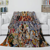 Load image into Gallery viewer, Anime One Piece Blanket Flannel Fleece Kids Throw Room Decoration