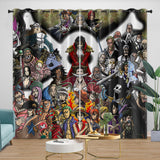 Load image into Gallery viewer, Anime One Piece Curtains Pattern Blackout Window Drapes