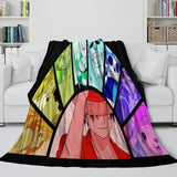 Load image into Gallery viewer, Anime One Piece Throw Flannel Pattern Blanket Kids Room Decoration