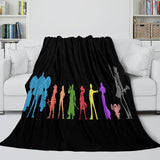 Charger l'image dans la visionneuse de la galerie, Anime One Piece Throw Flannel  Pattern Blanket Room Decoration