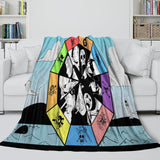 Charger l'image dans la visionneuse de la galerie, Anime One Piece Throw Flannel  Pattern Blanket Room Decoration