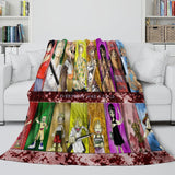 Charger l'image dans la visionneuse de la galerie, Anime One Piece Throw Flannel  Pattern Blanket Room Decoration
