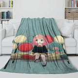 Charger l&#39;image dans la visionneuse de la galerie, Anime Spy X Family Blanket Flannel Fleece Kids Throw Room Decoration