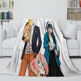 Charger l&#39;image dans la visionneuse de la galerie, Anime Spy X Family Blanket Flannel Fleece Kids Throw Room Decoration