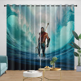 Load image into Gallery viewer, Aquaman and the Lost Kingdom Curtains Blackout Window Drapes