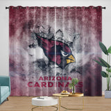 Load image into Gallery viewer, Arizona Cardinals Curtains Blackout Window Drapes