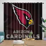 Load image into Gallery viewer, Arizona Cardinals Curtains Blackout Window Drapes