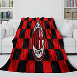 Load image into Gallery viewer, Associazione Calcio Milan Blanket Flannel Fleece Room Decoration