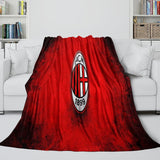 Load image into Gallery viewer, Associazione Calcio Milan Blanket Flannel Fleece Room Decoration