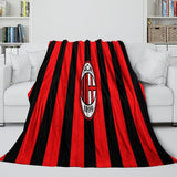 Load image into Gallery viewer, Associazione Calcio Milan Blanket Flannel Fleece Room Decoration