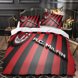 Load image into Gallery viewer, Associazione Calcio Milan Duvet Cover Bedding Set Without Filler