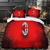 Load image into Gallery viewer, Associazione Calcio Milan Duvet Cover Bedding Set Without Filler