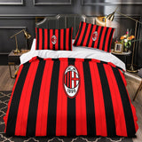 Load image into Gallery viewer, Associazione Calcio Milan Duvet Cover Bedding Set Without Filler