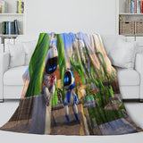 Charger l&#39;image dans la visionneuse de la galerie, Astro Bot Blanket Flannel Throw Room Decoration