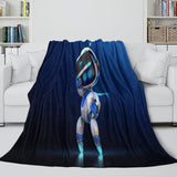 Charger l&#39;image dans la visionneuse de la galerie, Astro Bot Blanket Flannel Throw Room Decoration